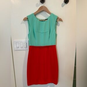 BCBGMaxAzria Turquoise Elegance Dress